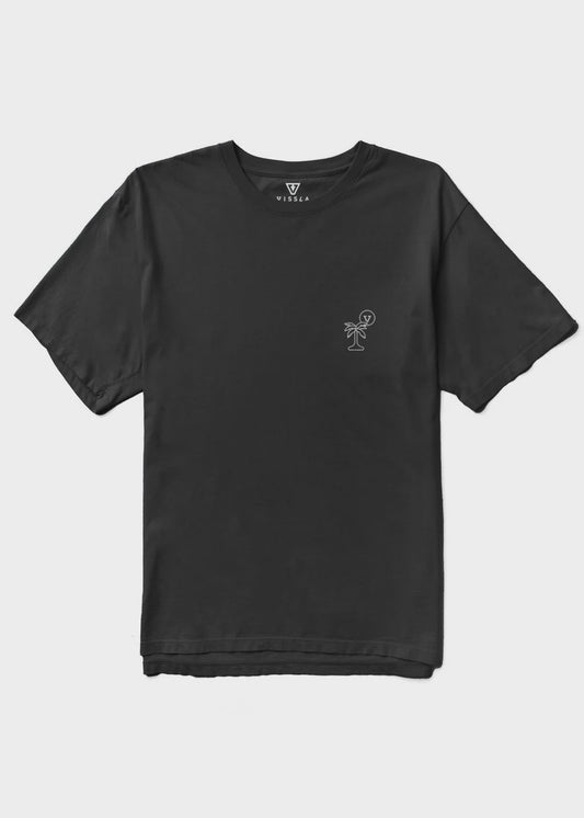 VISSLA BOYS MOJITO TEE - BLACK