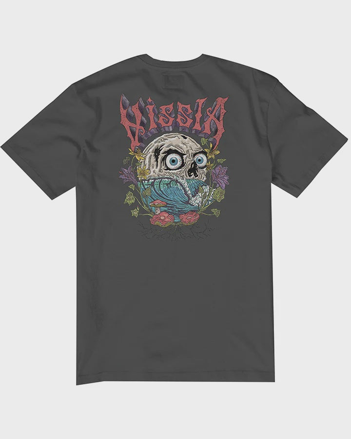 VISSLA SWELLIGANS ORGANIC MENS TEE - BLACK