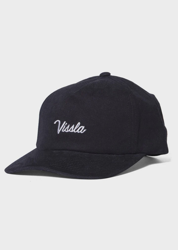 VISSLA HASTA LA VISSLA MENS CAP - BLACK