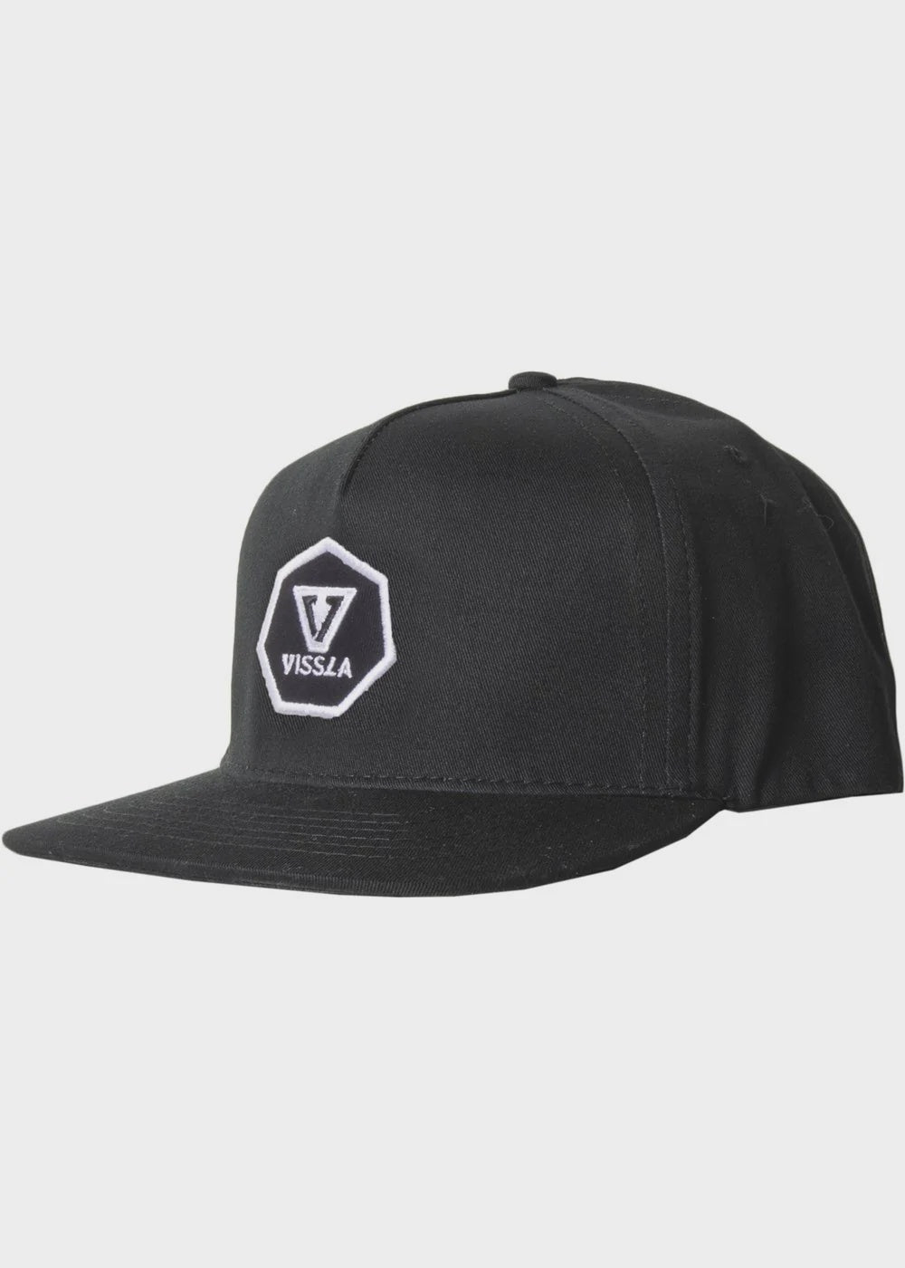 VISSLA SEPTAGON ECO CAP / HAT - BLACK