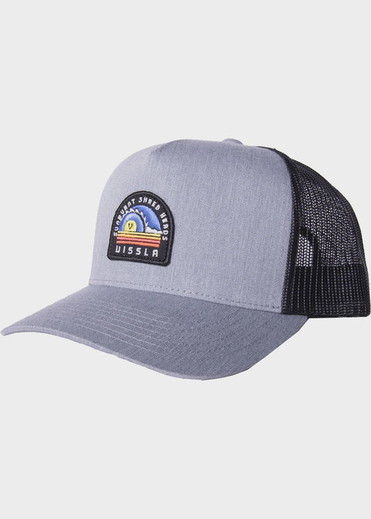 VISSLA SOLID SETS ECO TRUCKER HAT-GRH