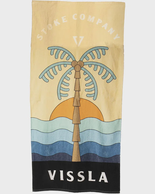 VISSLA SUNBURN TOWEL - NEW 2022