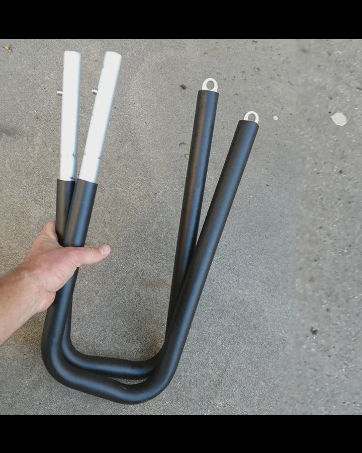 MBB BIKE RACK LOWER BAR SET - SUITS SUP BOARDS