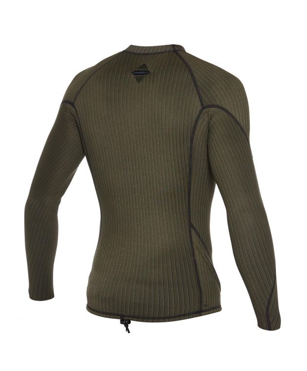 HYPERFREAK TB4X  L/SLEEVE CREW 1.5MM - OLIVE GREEN