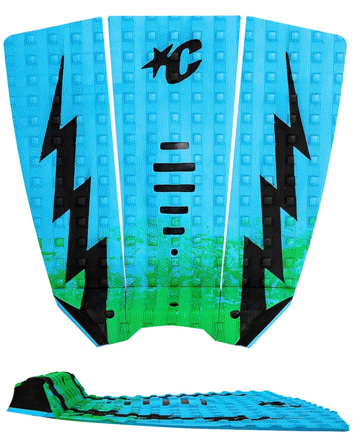 MICK EUGENE FANNING LITE - GREEN FADE CYAN BLACK : GMFEL22GNFCYBK