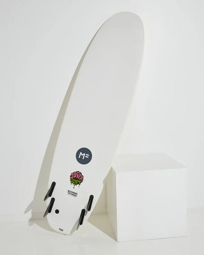 MICK FANNING SUPER SOFT QUAD SURFBOARD - WHITE Clearance sale