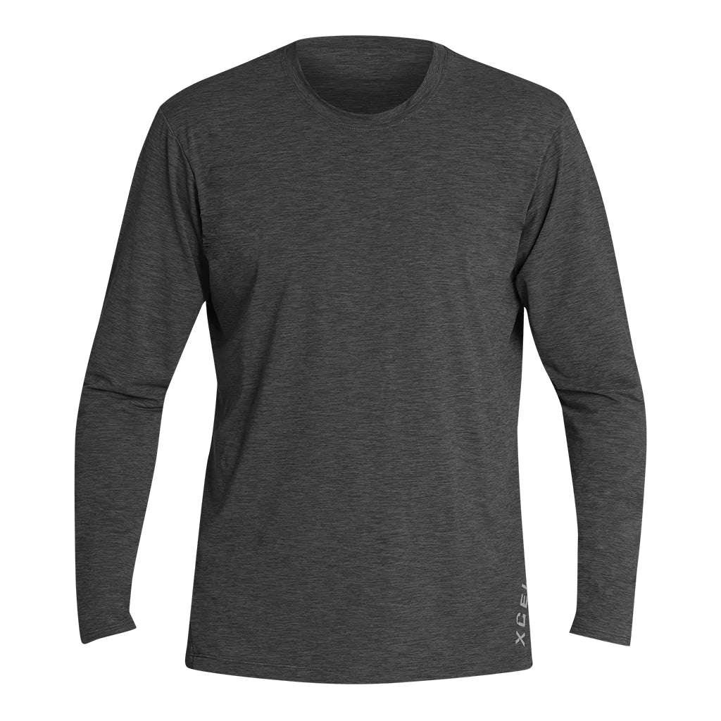XCEL MENS VENTX SOLID L/S SURF TEE - RASH TOP