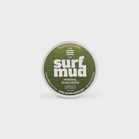 SURF-MUD Mineral Sunscreen SPF50+ 100g Tub