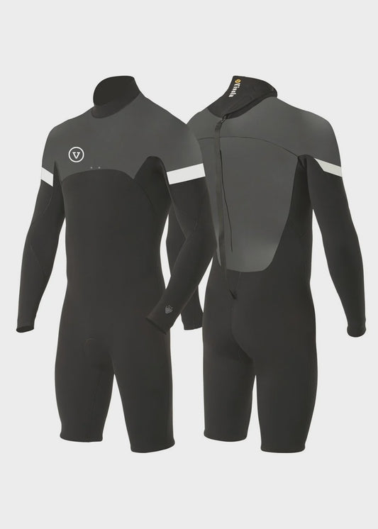 VISSLA 7 SEAS RADITUDE 2-2 LS SPRING - BLACK SMOOTHIE: MW22U7RL