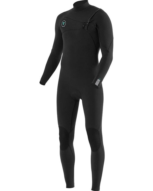 VISSLA 7 SEAS 3-2 FULL CHEST ZIP WETSUIT - BLK - MW32Q7FC
