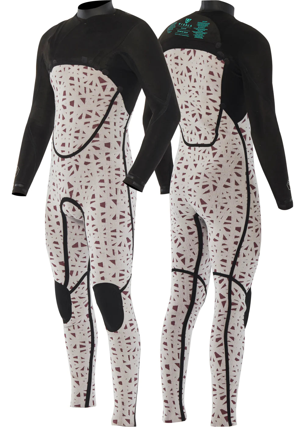 VISSLA NORTH_SEAS 4/3MM CZ STEAMER - NEW 2023 MODEL