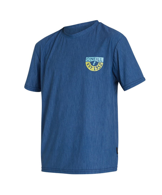 ONEILL BOYS SHIELD UV SS SURF TEE - NAVY