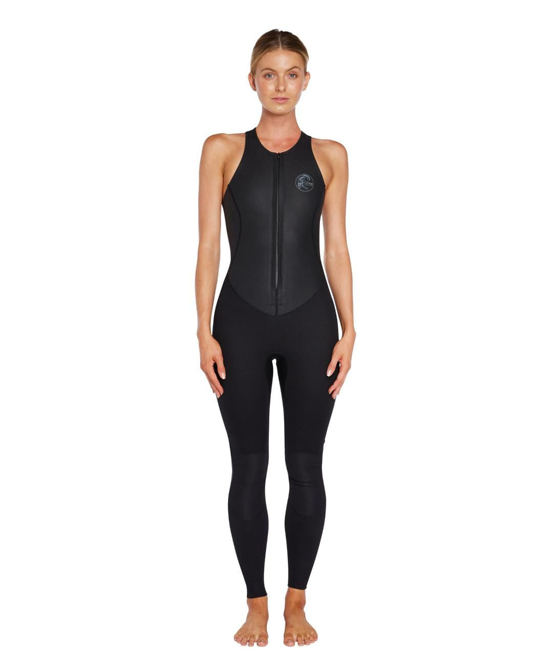 CRUISE FZ LONG JANE 2MM WETSUIT - BLACK