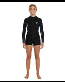 GIRLS BAHIA BZ LS MID SPRING 2MM  BLACK WETSUIT: 94420OA