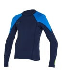 ONEILL BOYS REACTOR II LS CREW 1.5MM - NVY/OCEAN/DGLO : 5084