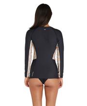 ONEILL WOMENS CRESCENT UV LONG SLEEVE RASH TOP - ALEXA