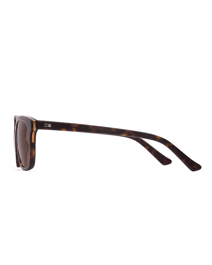 OTIS FICTION MATTE DARK TORT/BROWN SUNGLASSES : 161-2102