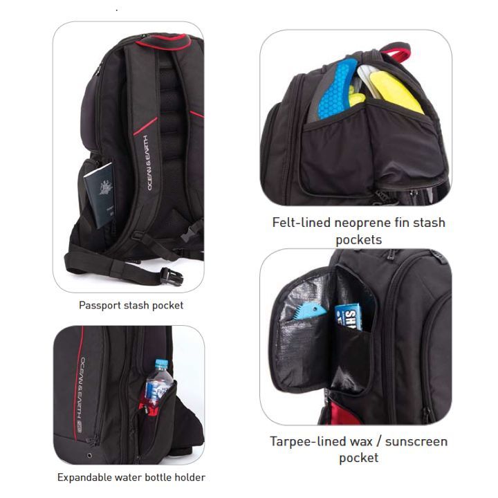 ULTIMATE SURF BACKPACK - TRAVEL BAG - AMBP32