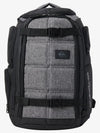 QUIKSILVER GRENADE BACK- PACK / DAY BAG - HEATHER GREY