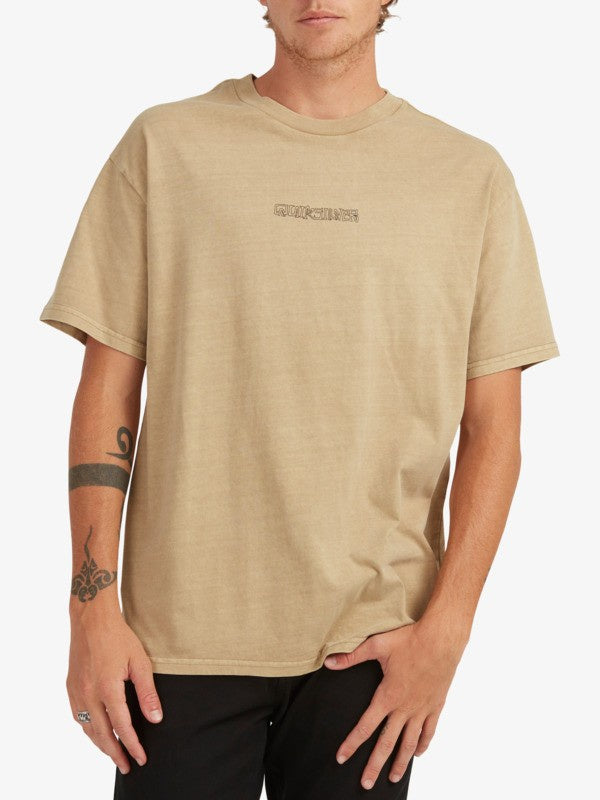 QUIKSILVER SOUTHWEST DEADBEAT SHORT SLEEVE TEE - PLAGUE