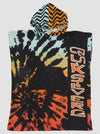 QUIKSILVER YOUTH HOODY TOWEL -  FIERY CORAL