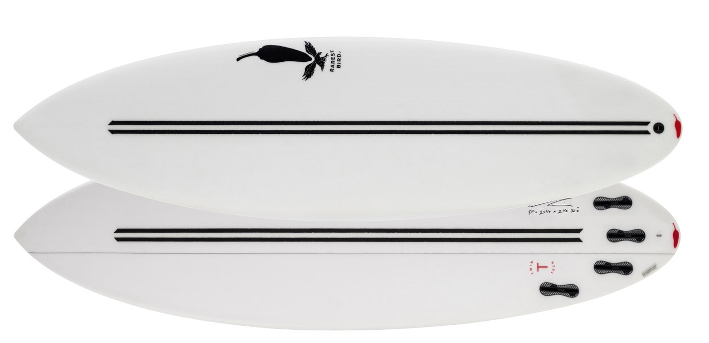CHILLI RARE BIRD TWIN TECH SURFBOARD (EPS) - ROUND TAIL