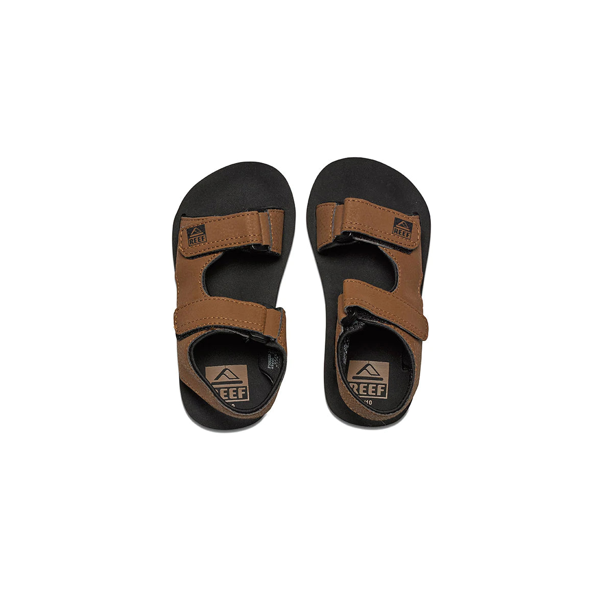 REEF GROM STOMPER SANDAL - BLACK/BROWN