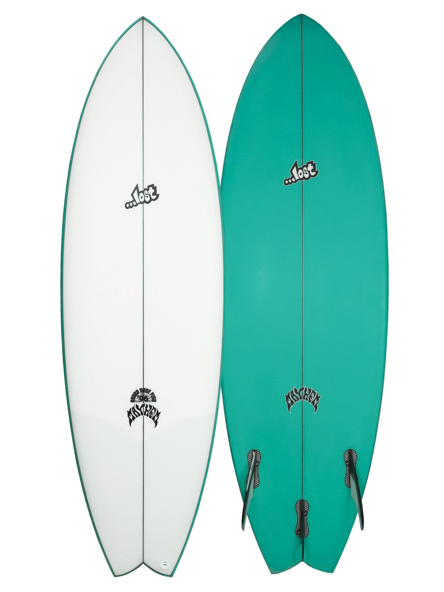 LOST RNF 96 (ROUND NOSE FISH)  RETRO HYBRID SURFBOARD