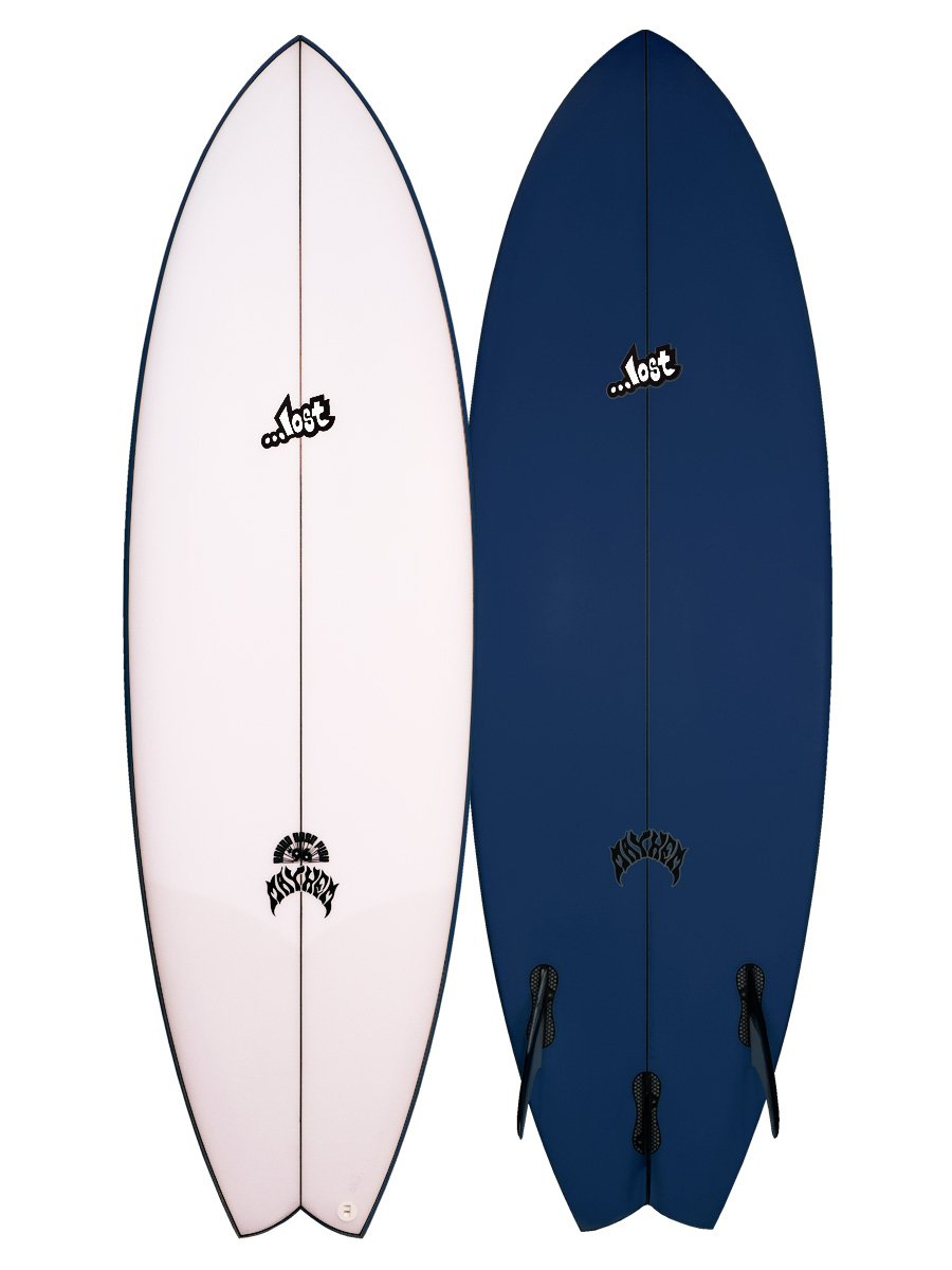 LOST RNF 96 (ROUND NOSE FISH)  RETRO HYBRID SURFBOARD