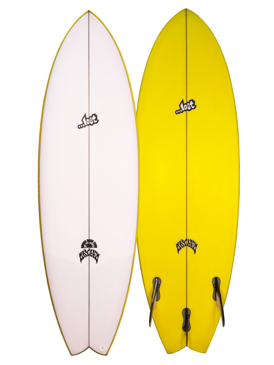 LOST RNF 96 (ROUND NOSE FISH)  RETRO HYBRID SURFBOARD