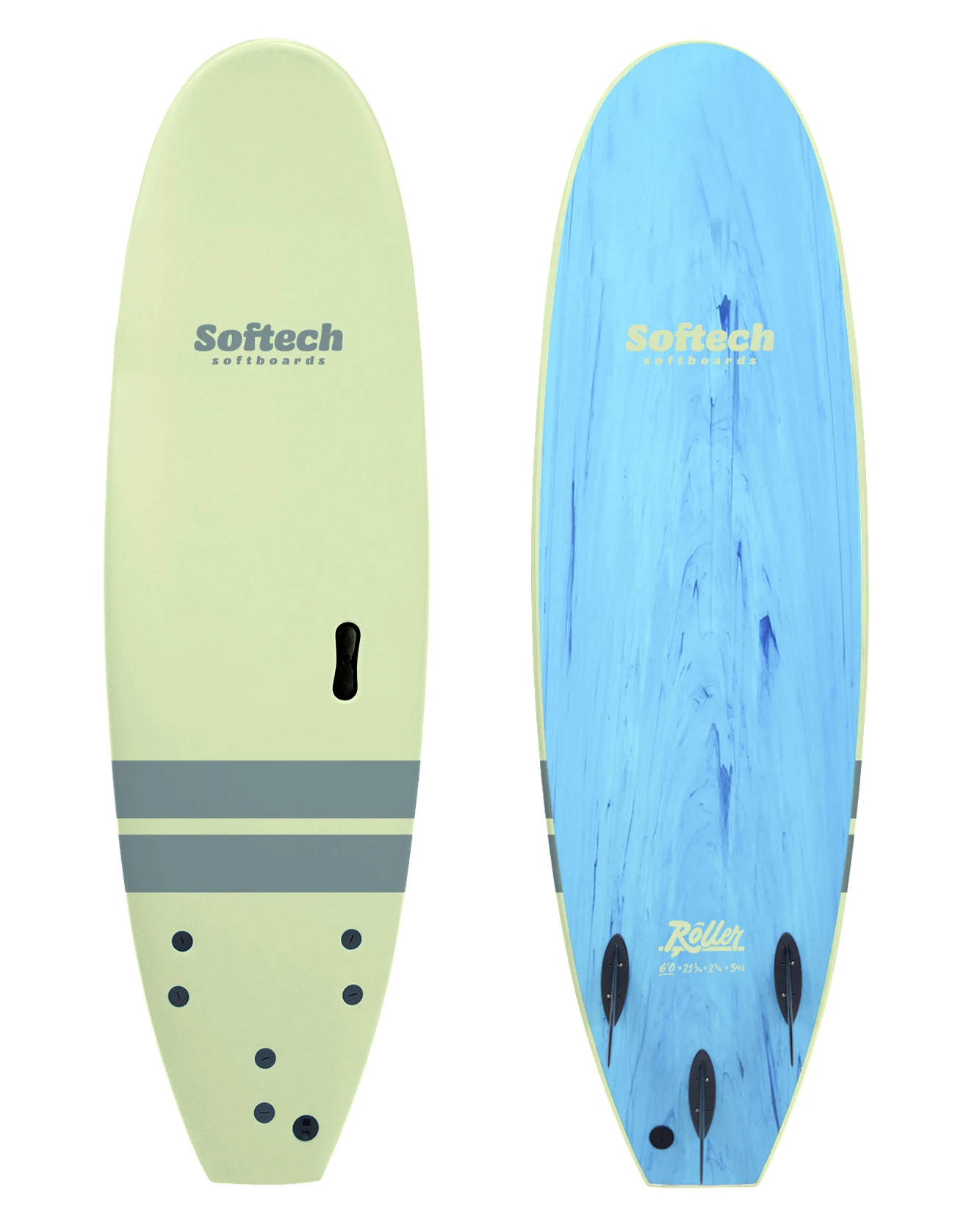 SOFTECH ROLLER 6'0FT SOFTBOARD - MINI MAL STYLE