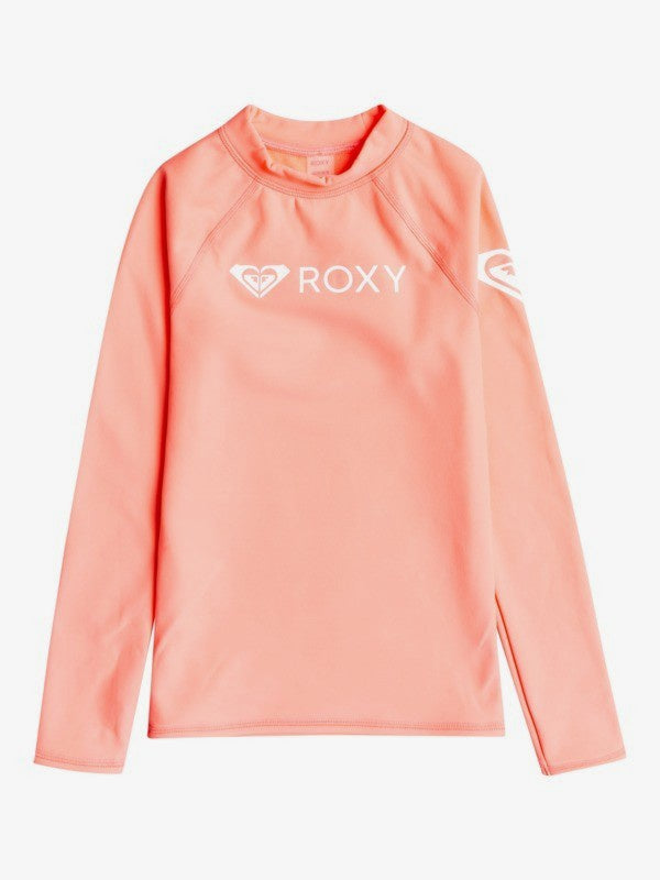 ROXY GIRL HEATER LS LYCRA TOP - DESERT FLOWER