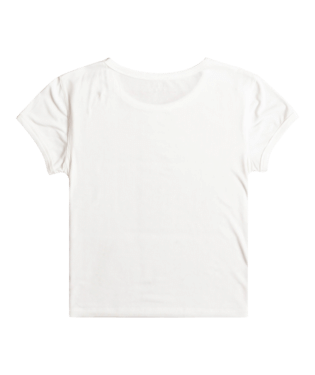 ROXY FROZEN NIGHTS GIRLS TEE - SNOW WHITE