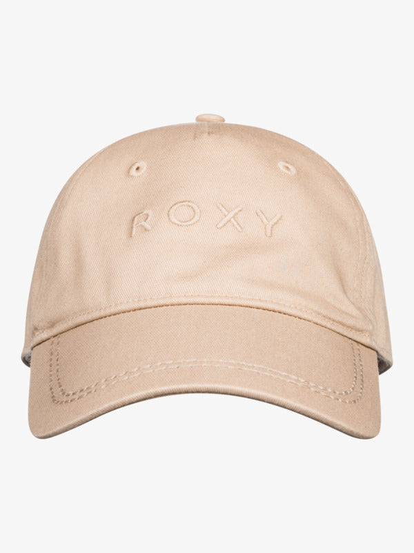 ROXY DEAR BELIEVER LOGO HAT - BEIGE