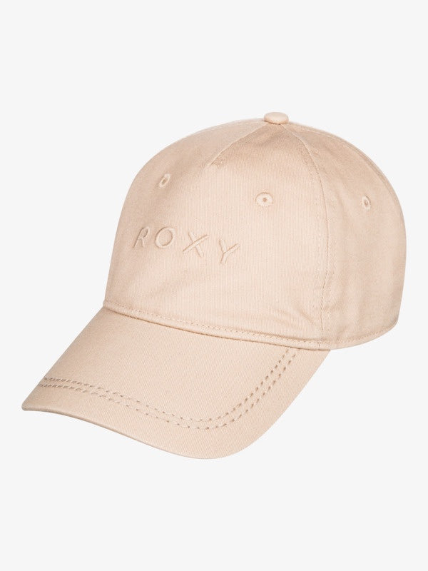 ROXY DEAR BELIEVER LOGO HAT - BEIGE