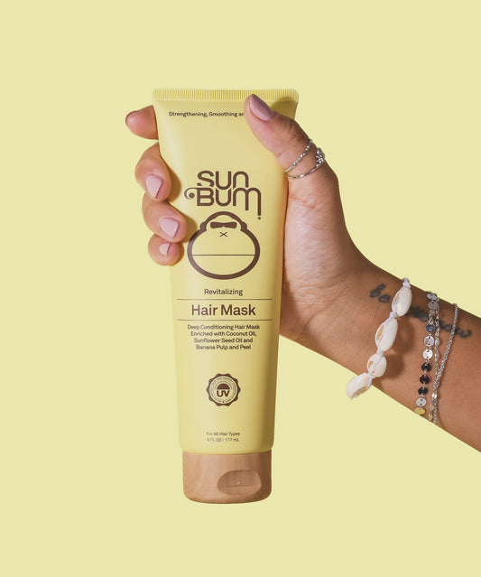 SUN BUM REVITALIZING HAIR MASK 6oz TUBE