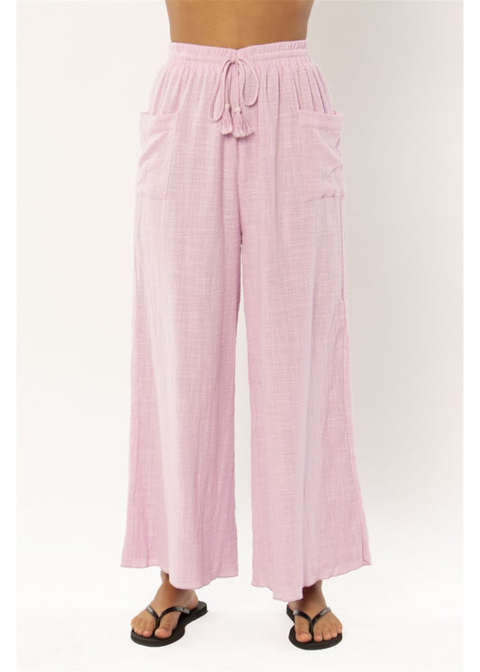 SISSTREVOLUTION JOVI WOVEN PANT - ORCHID - SALE ($69.99 TO $42.00)
