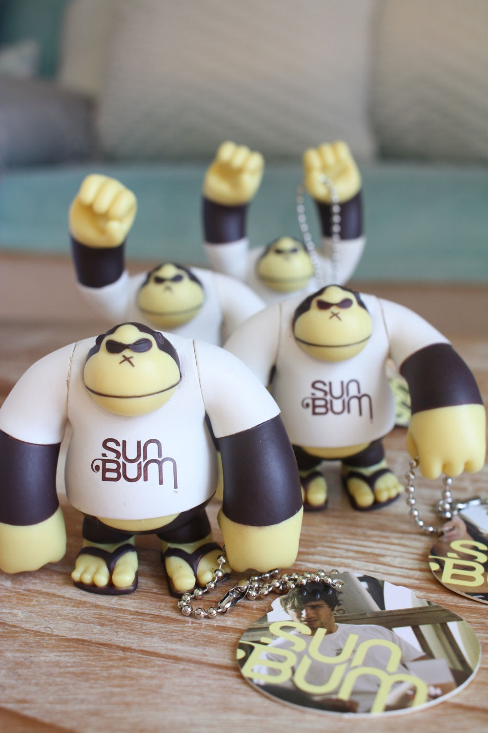 SUN BUM LUCKY BUM FIGURE KEYRING