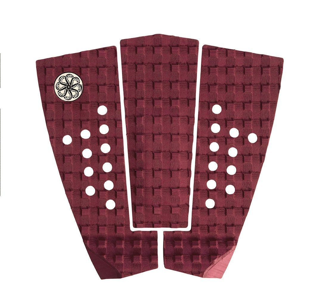 OCTOPUS SCRAMBLE 3PC TRACTION PAD - BURGUNDY