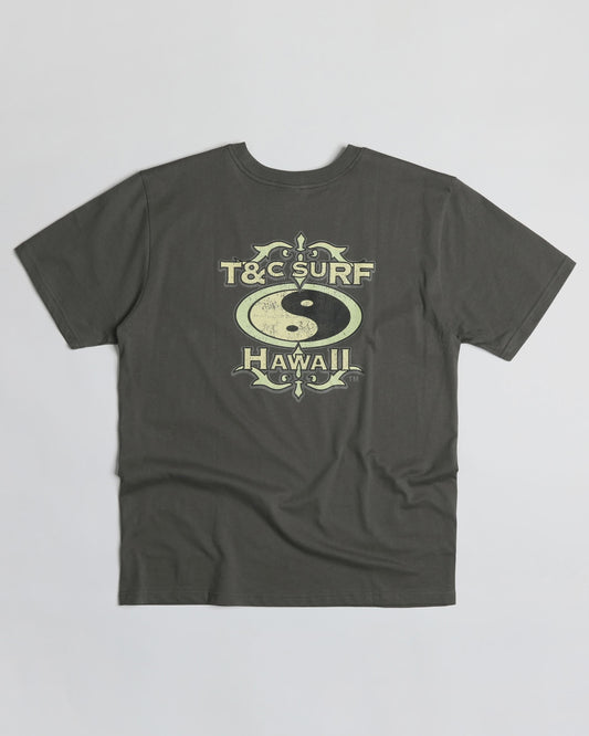 T&C DA ROCK TEE - VINTAGE CHARCOAL
