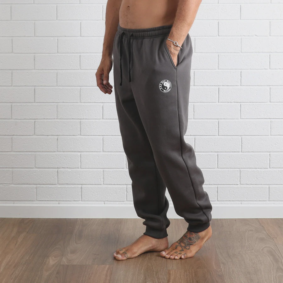 T&C OG TRACK PANT - CHARCOAL/WHITE