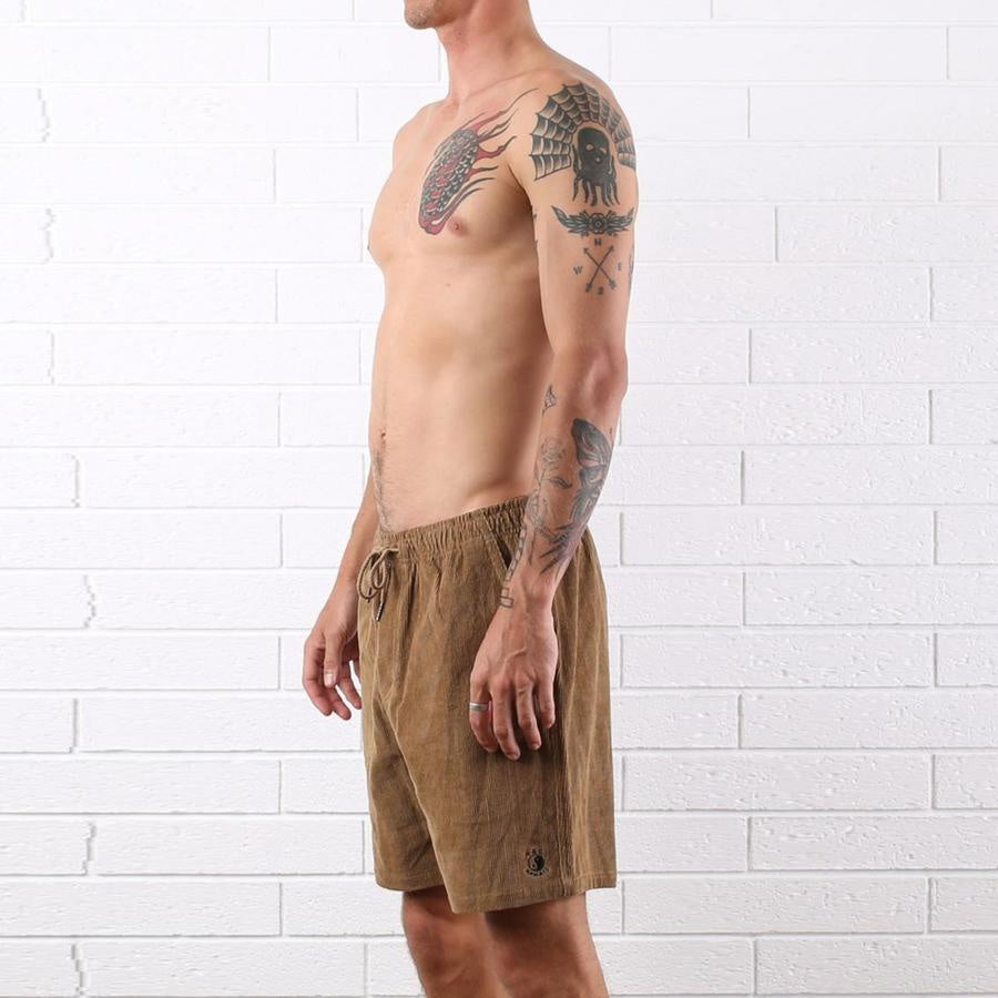 T&C WHALER ELASTIC CORD WALK SHORT - SAND