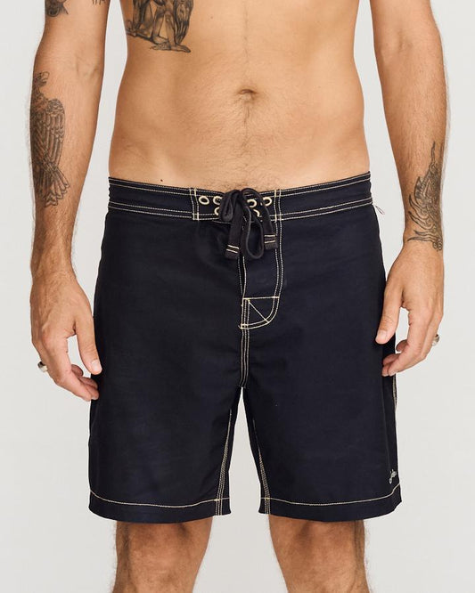 TCSS CAHOOTS BOARDSHORTS - BLACK