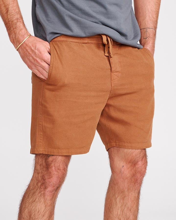 SALE - TCSS CRUISER LINEN WALKSHORT - ACORN