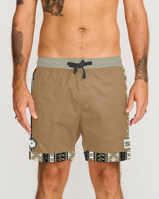 TCSS MIXED TAPE TRUNK - CAMEL CLEARANCE SALE $35.00