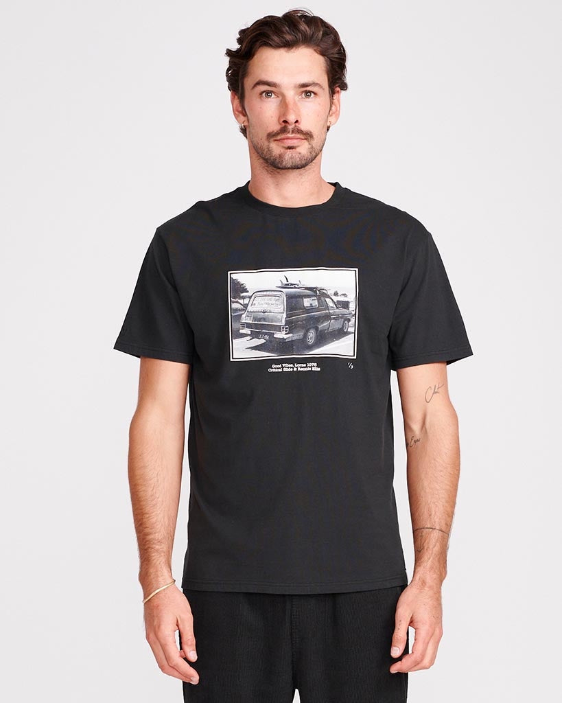 TCSS RENNIE VIBES MENS TEE - VINTAGE BLACK