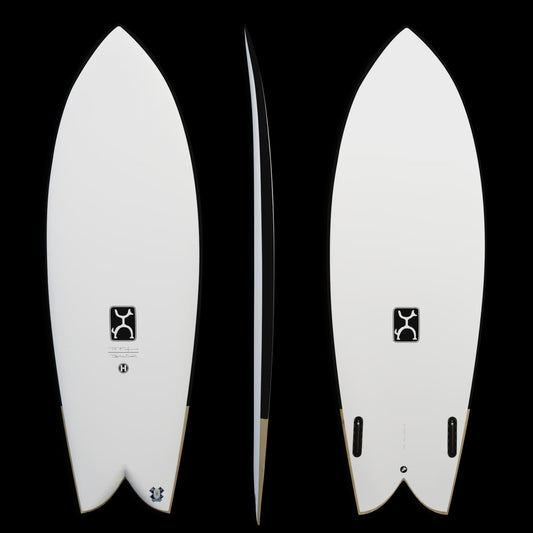 TOO FISH TWIN FIN SURFBOARD - NEW