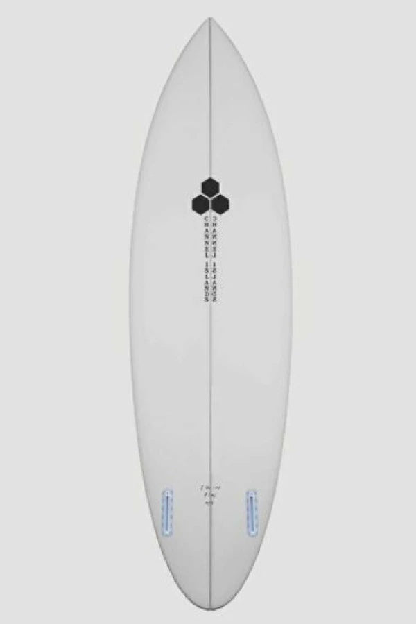 CHANNEL ISLANDS TWIN PIN CLEAR - SURFBOARD