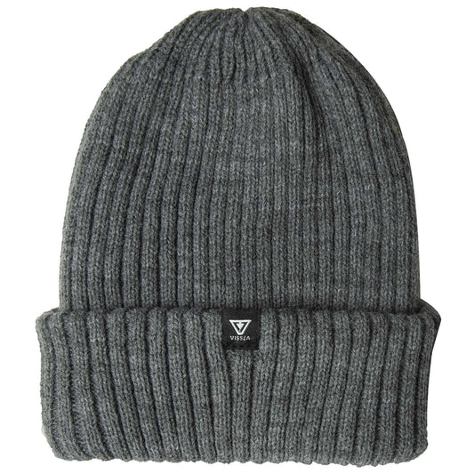 VISSLA DUNGEONS II BEANIE - DARK HEATHER GREY