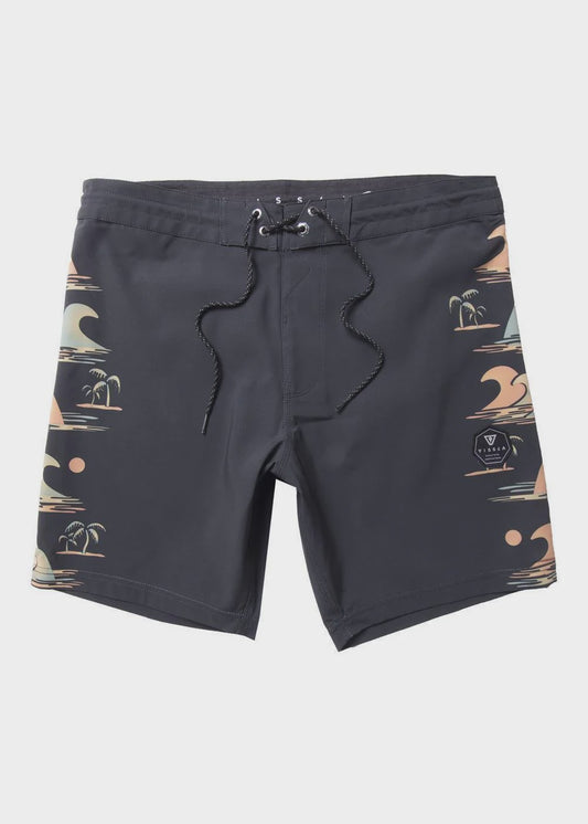 VISSLA GROUNDSWELL 17.5 BOARDSHORT - PHANTOM CLEARANCE $45